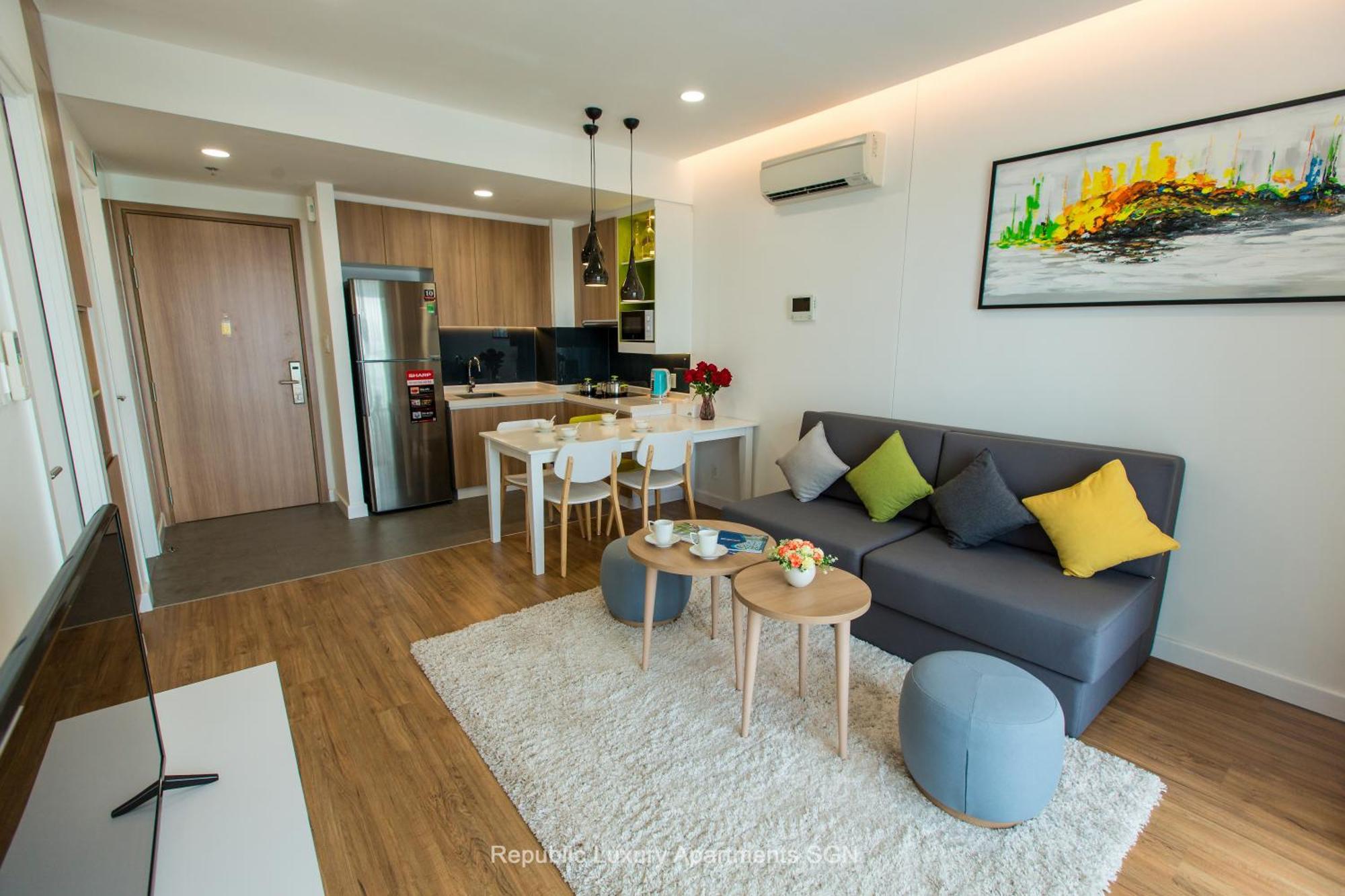 Republic Apartments Saigon Airport Hô Chi Minh-Ville Extérieur photo